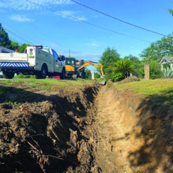 MWA Stormwater Management has completed more than 6 miles of ditches since the first of the year to improve stormwater flow and address flooding issues in the community.