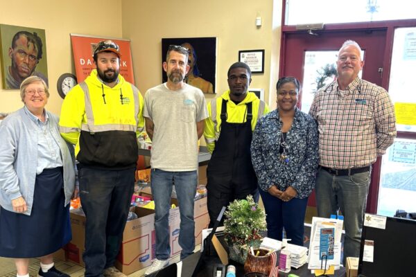 MWA Stormwater Department drops off needed supplies