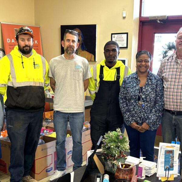 MWA Stormwater Department drops off needed supplies